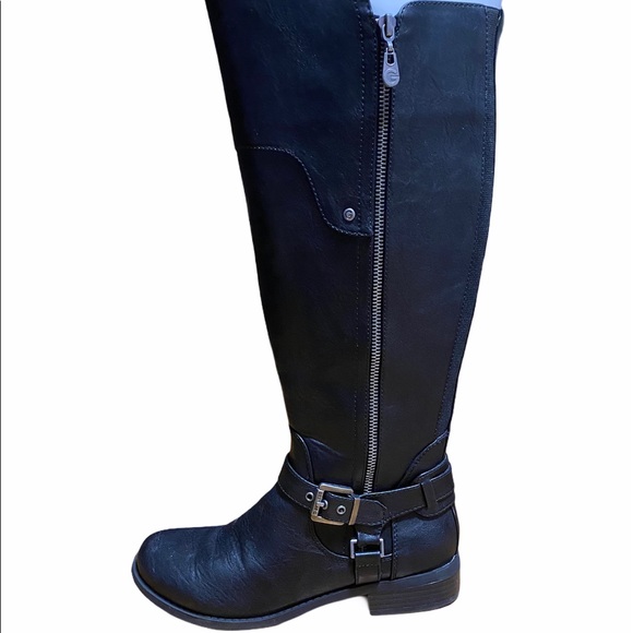 Guess Shoes - Black over the knee boots